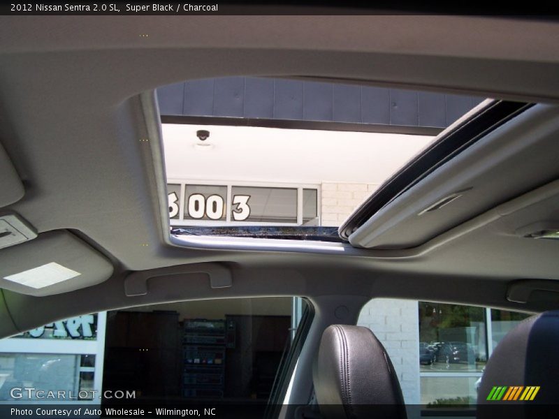 Super Black / Charcoal 2012 Nissan Sentra 2.0 SL