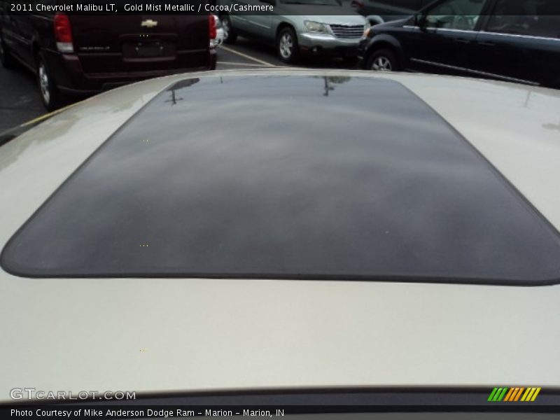 Gold Mist Metallic / Cocoa/Cashmere 2011 Chevrolet Malibu LT