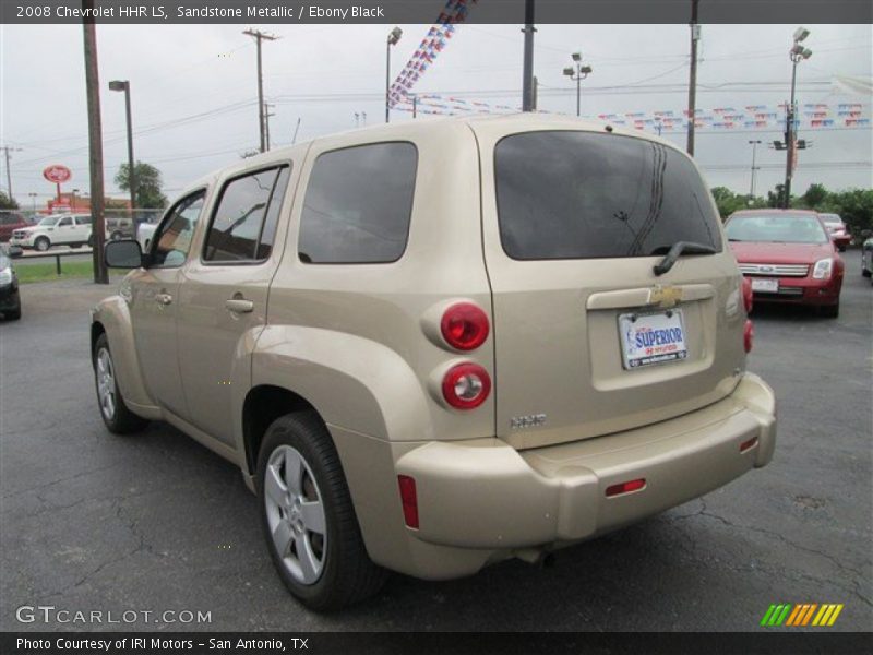 Sandstone Metallic / Ebony Black 2008 Chevrolet HHR LS