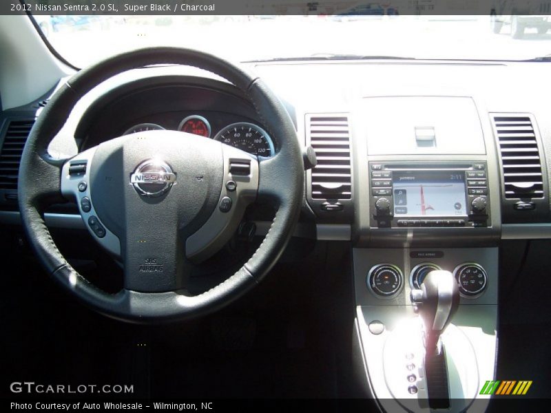 Super Black / Charcoal 2012 Nissan Sentra 2.0 SL
