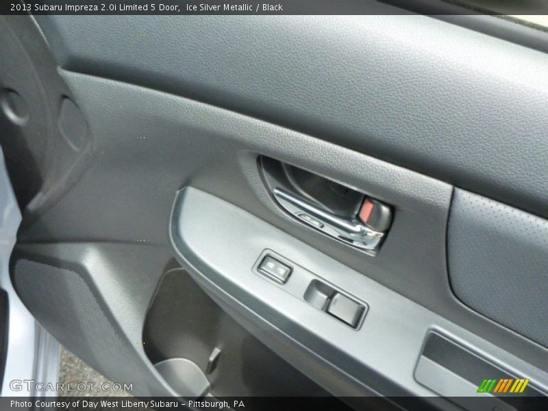 Ice Silver Metallic / Black 2013 Subaru Impreza 2.0i Limited 5 Door