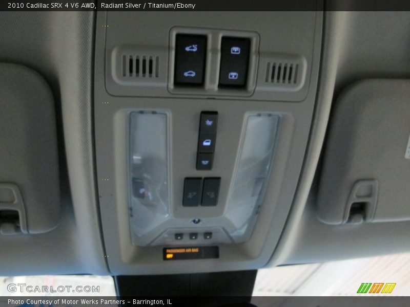 Radiant Silver / Titanium/Ebony 2010 Cadillac SRX 4 V6 AWD