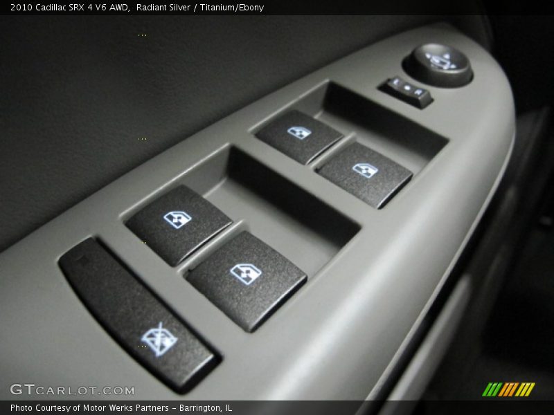 Radiant Silver / Titanium/Ebony 2010 Cadillac SRX 4 V6 AWD