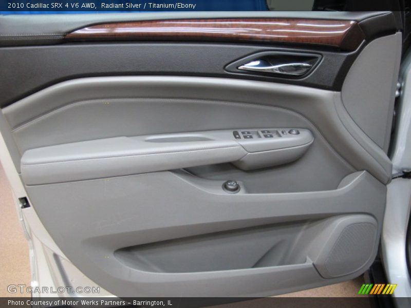 Radiant Silver / Titanium/Ebony 2010 Cadillac SRX 4 V6 AWD