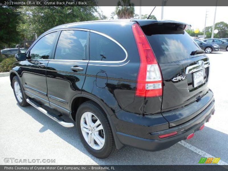 Crystal Black Pearl / Black 2011 Honda CR-V EX