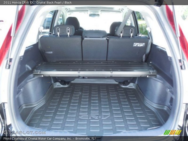 Crystal Black Pearl / Black 2011 Honda CR-V EX