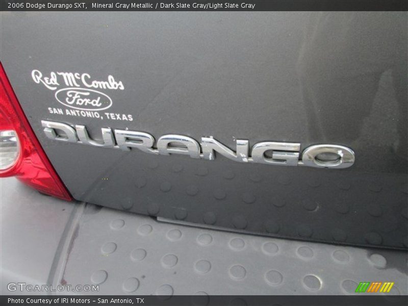 Mineral Gray Metallic / Dark Slate Gray/Light Slate Gray 2006 Dodge Durango SXT