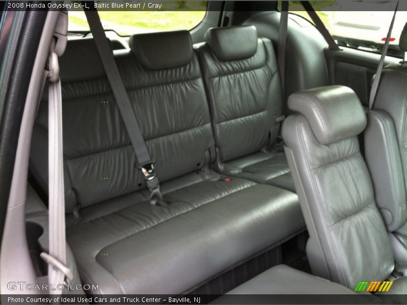 Baltic Blue Pearl / Gray 2008 Honda Odyssey EX-L