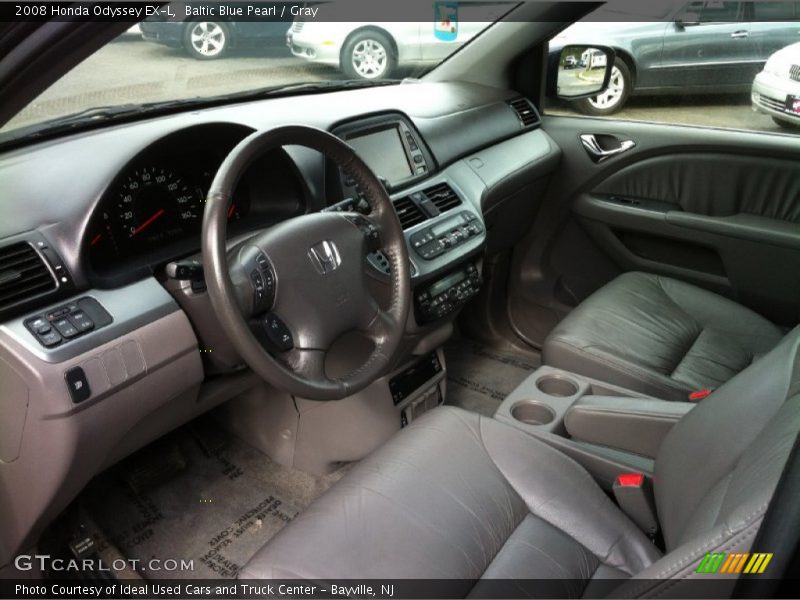 Gray Interior - 2008 Odyssey EX-L 