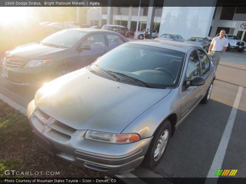 Bright Platinum Metallic / Agate 1999 Dodge Stratus