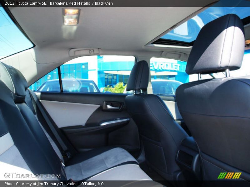 Barcelona Red Metallic / Black/Ash 2012 Toyota Camry SE
