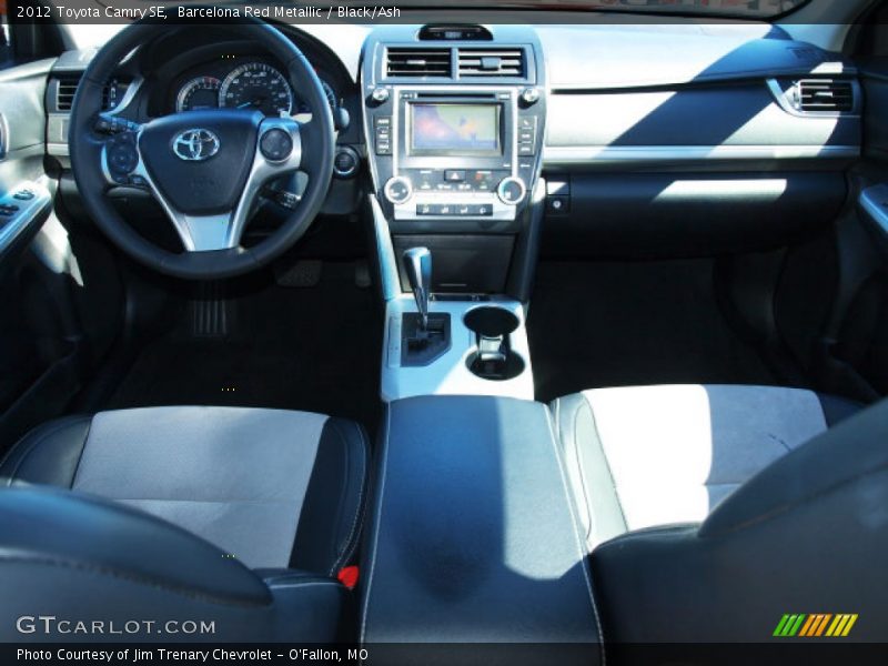 Barcelona Red Metallic / Black/Ash 2012 Toyota Camry SE