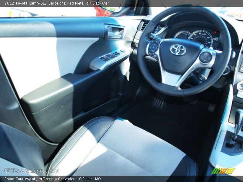 Barcelona Red Metallic / Black/Ash 2012 Toyota Camry SE