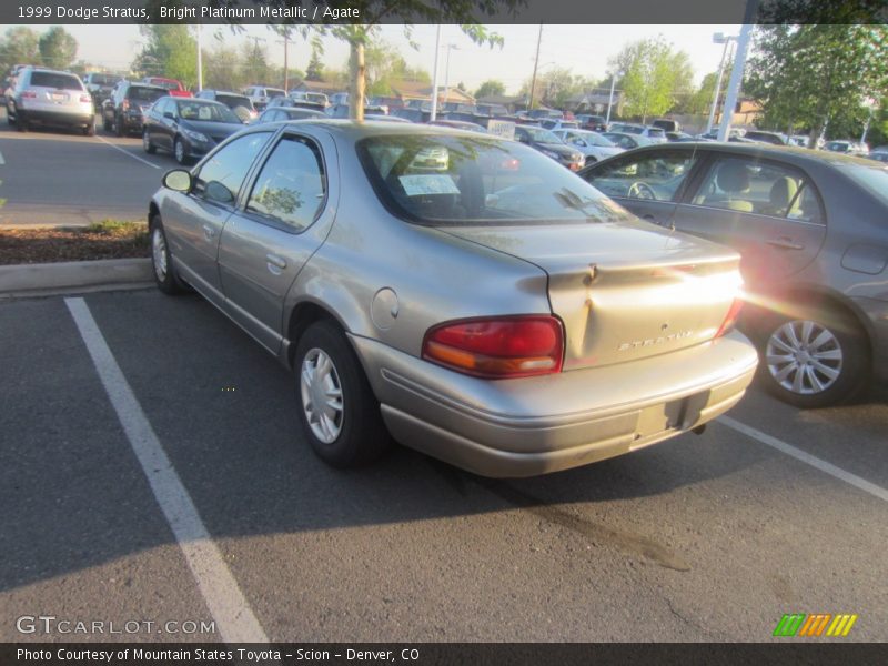 Bright Platinum Metallic / Agate 1999 Dodge Stratus
