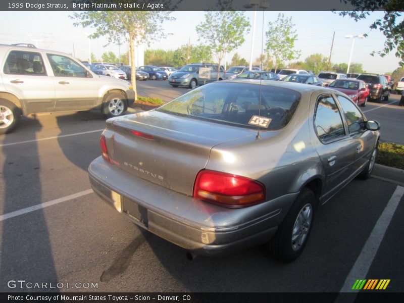 Bright Platinum Metallic / Agate 1999 Dodge Stratus