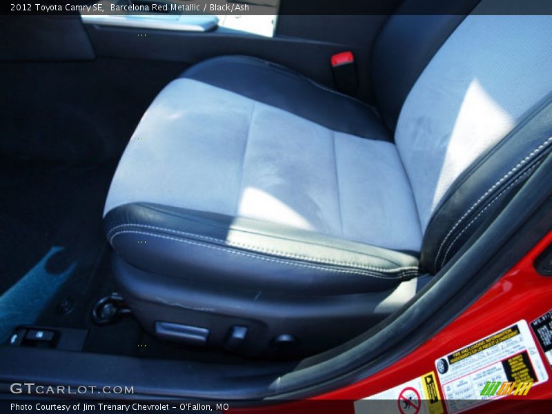 Barcelona Red Metallic / Black/Ash 2012 Toyota Camry SE