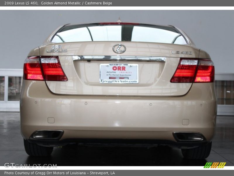 Golden Almond Metallic / Cashmere Beige 2009 Lexus LS 460