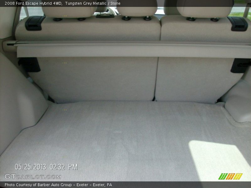 Tungsten Grey Metallic / Stone 2008 Ford Escape Hybrid 4WD