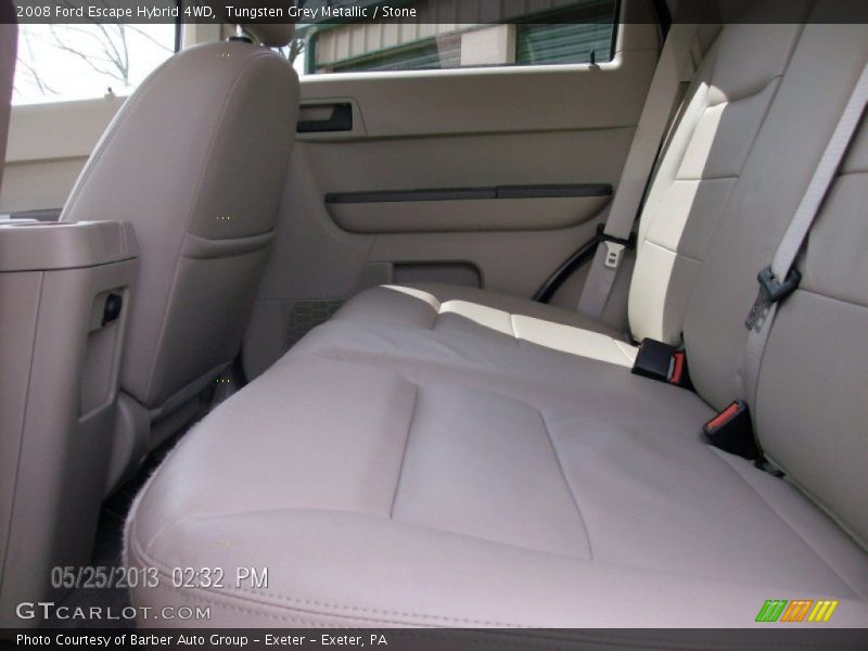 Tungsten Grey Metallic / Stone 2008 Ford Escape Hybrid 4WD