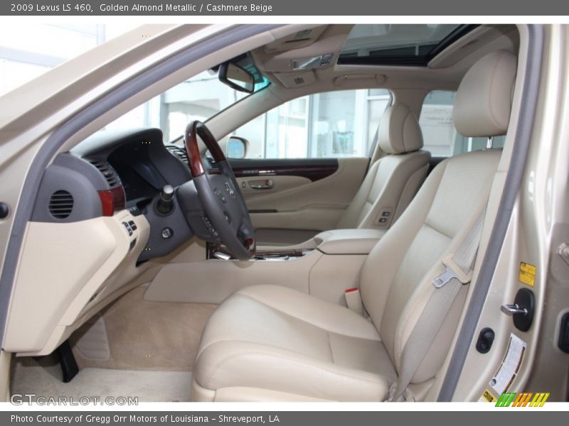 Cashmere Beige Interior - 2009 LS 460 