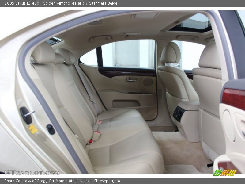 Rear Seat of 2009 LS 460