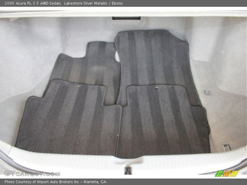Lakeshore Silver Metallic / Ebony 2005 Acura RL 3.5 AWD Sedan