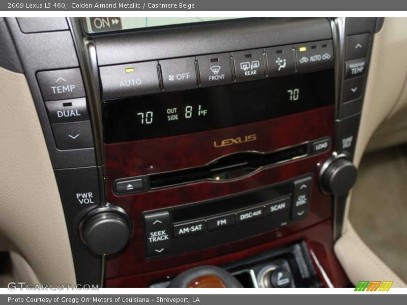 Controls of 2009 LS 460