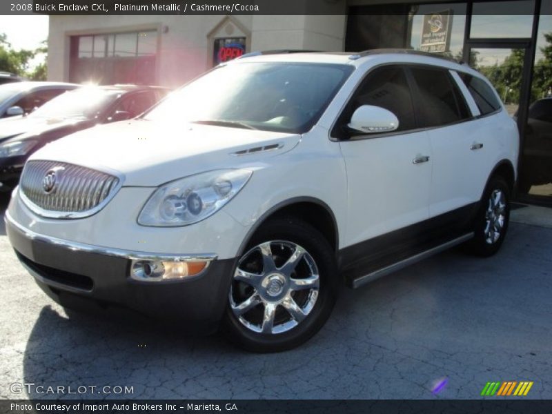 Platinum Metallic / Cashmere/Cocoa 2008 Buick Enclave CXL