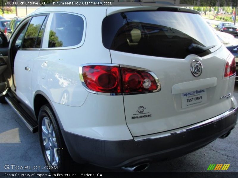 Platinum Metallic / Cashmere/Cocoa 2008 Buick Enclave CXL