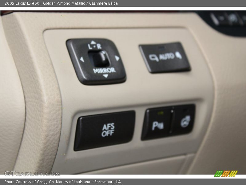 Golden Almond Metallic / Cashmere Beige 2009 Lexus LS 460