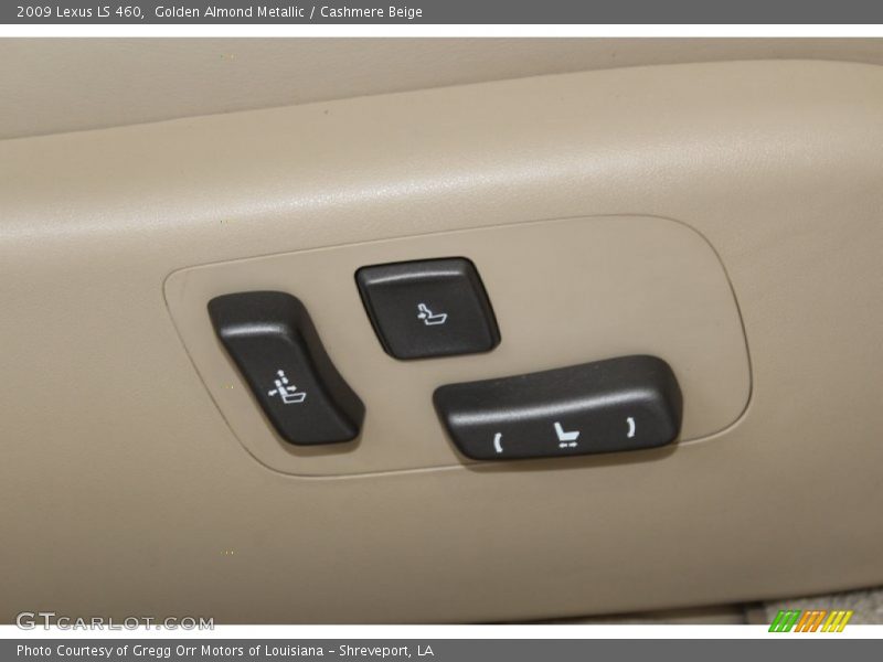 Golden Almond Metallic / Cashmere Beige 2009 Lexus LS 460