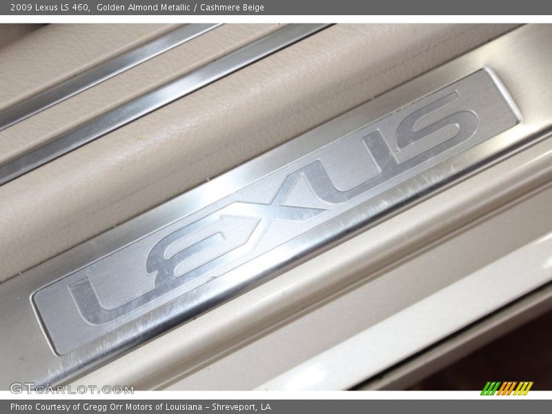 Golden Almond Metallic / Cashmere Beige 2009 Lexus LS 460