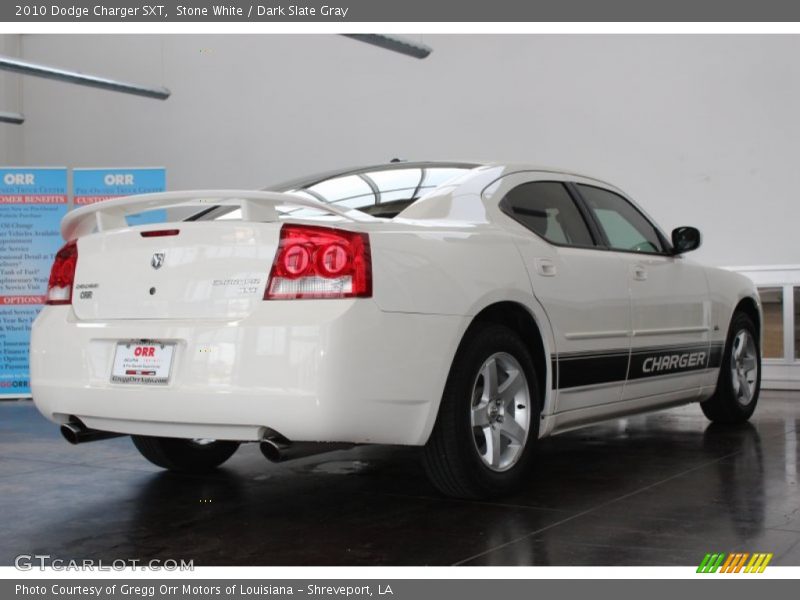 Stone White / Dark Slate Gray 2010 Dodge Charger SXT