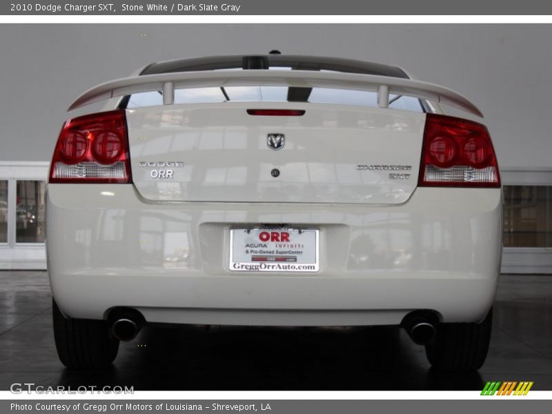 Stone White / Dark Slate Gray 2010 Dodge Charger SXT