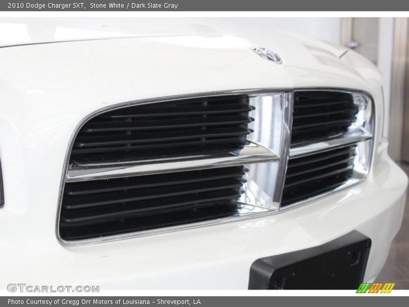 Stone White / Dark Slate Gray 2010 Dodge Charger SXT