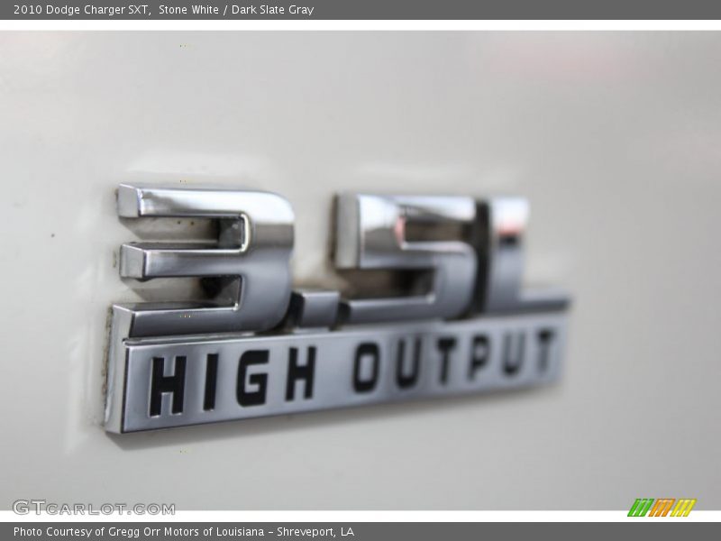 Stone White / Dark Slate Gray 2010 Dodge Charger SXT