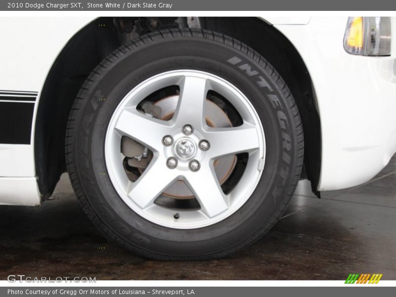 Stone White / Dark Slate Gray 2010 Dodge Charger SXT
