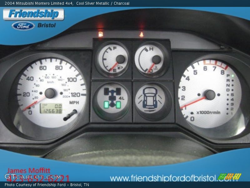 Cool Silver Metallic / Charcoal 2004 Mitsubishi Montero Limited 4x4
