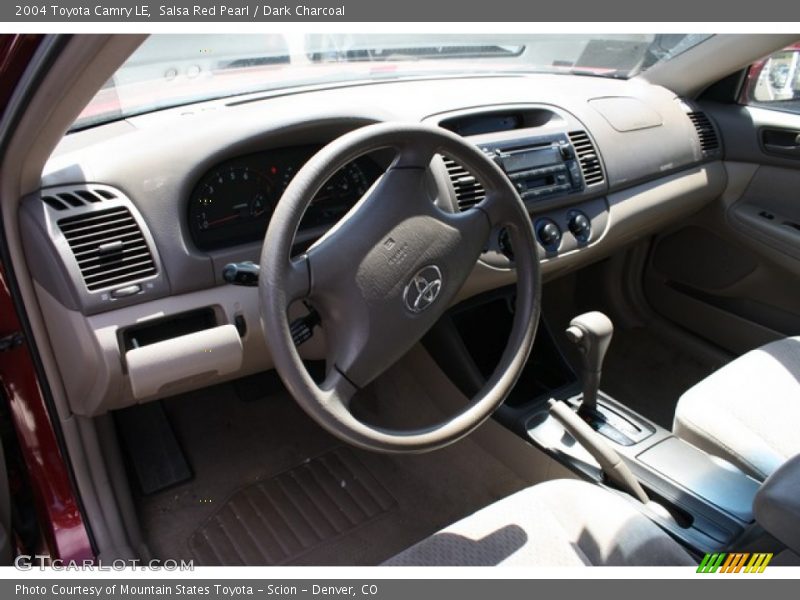 Salsa Red Pearl / Dark Charcoal 2004 Toyota Camry LE