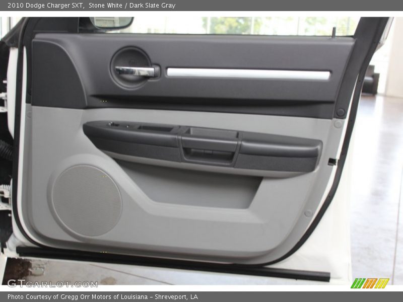 Stone White / Dark Slate Gray 2010 Dodge Charger SXT