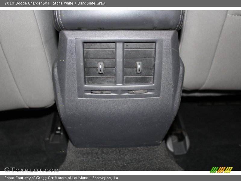 Stone White / Dark Slate Gray 2010 Dodge Charger SXT