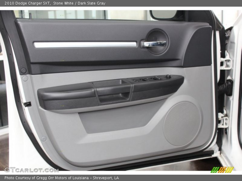 Stone White / Dark Slate Gray 2010 Dodge Charger SXT