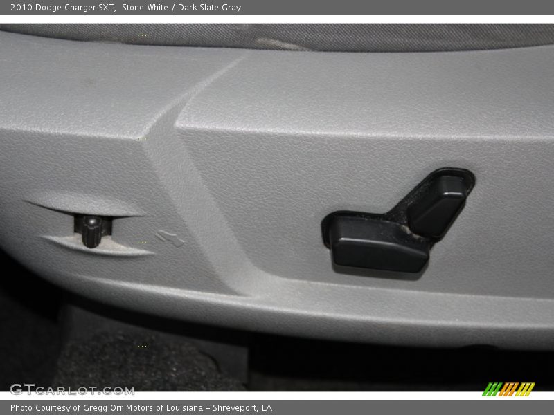 Stone White / Dark Slate Gray 2010 Dodge Charger SXT