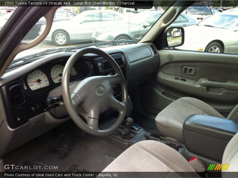 Lunar Mist Silver Metallic / Charcoal 2003 Toyota Tacoma V6 Xtracab 4x4