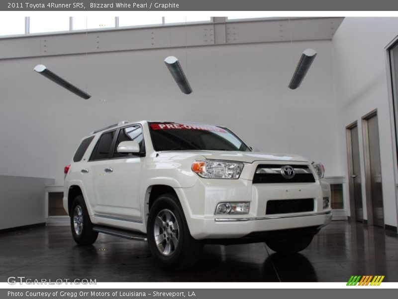 Blizzard White Pearl / Graphite 2011 Toyota 4Runner SR5