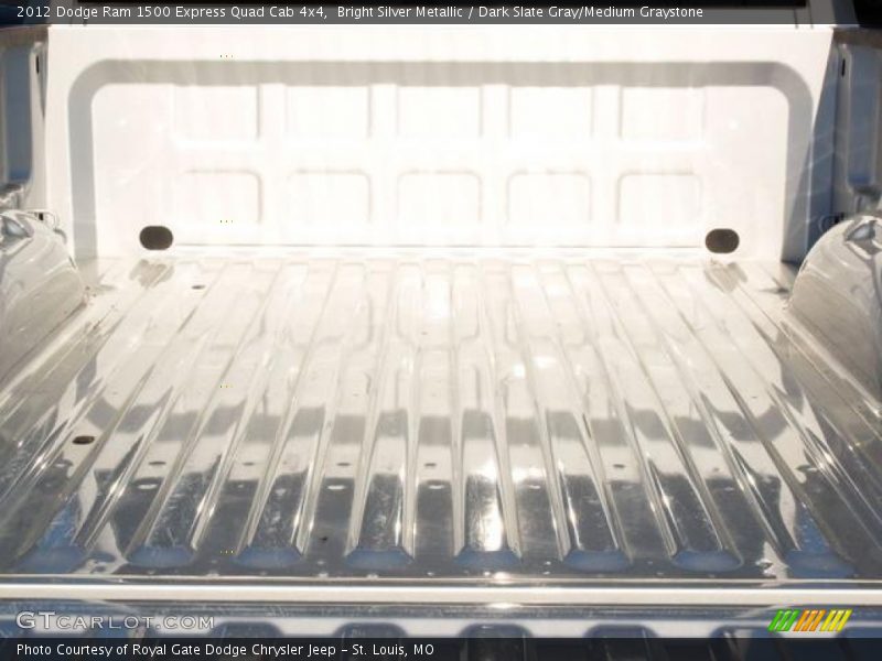 Bright Silver Metallic / Dark Slate Gray/Medium Graystone 2012 Dodge Ram 1500 Express Quad Cab 4x4