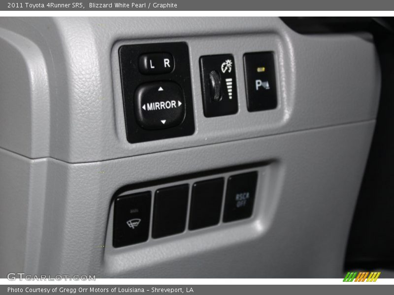 Blizzard White Pearl / Graphite 2011 Toyota 4Runner SR5