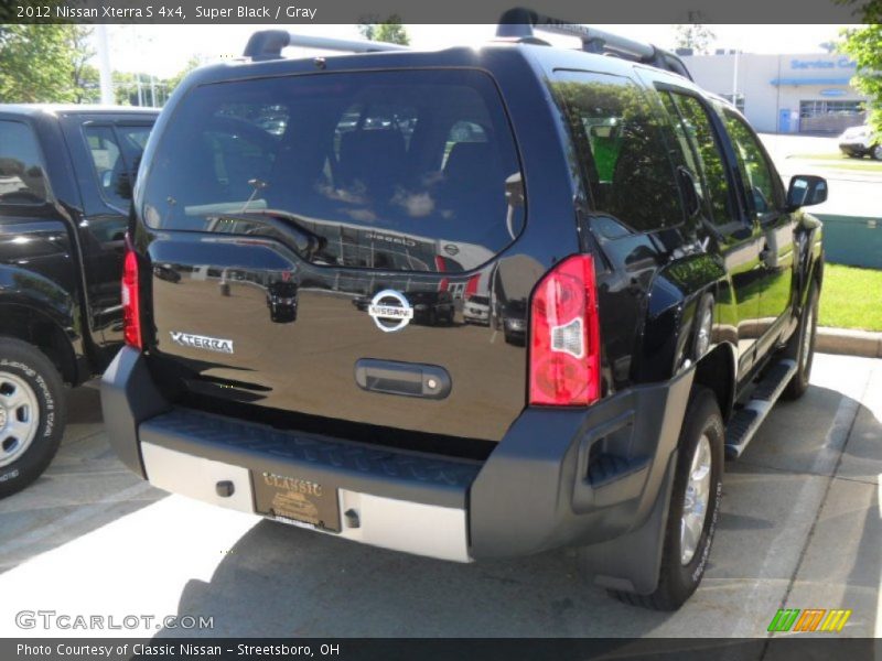 Super Black / Gray 2012 Nissan Xterra S 4x4