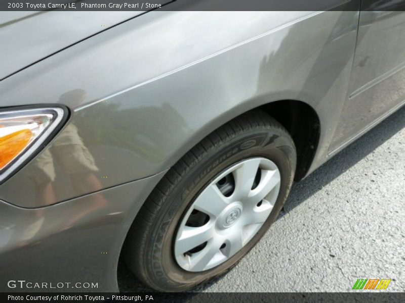 Phantom Gray Pearl / Stone 2003 Toyota Camry LE