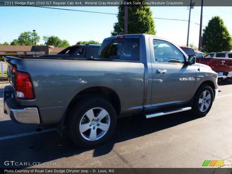 Mineral Gray Metallic / Dark Slate Gray/Medium Graystone 2011 Dodge Ram 1500 SLT Regular Cab 4x4